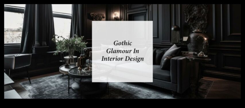 Gotik glam zarafetin karanlık tarafını kucaklar